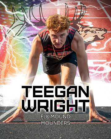 Sports Portrait - Track and Field TEEEGAN