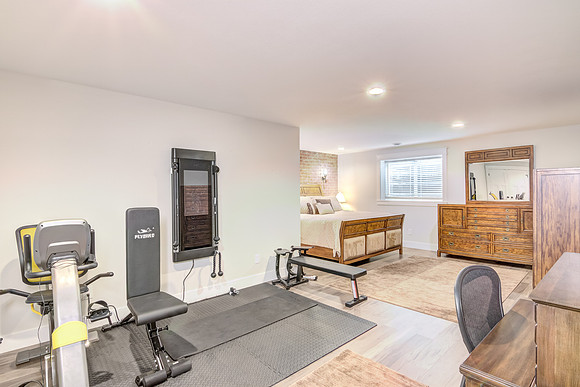 12 - Lower Level Bedroom - 1-2