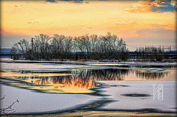 Day 346. Thin ice out there this morning...