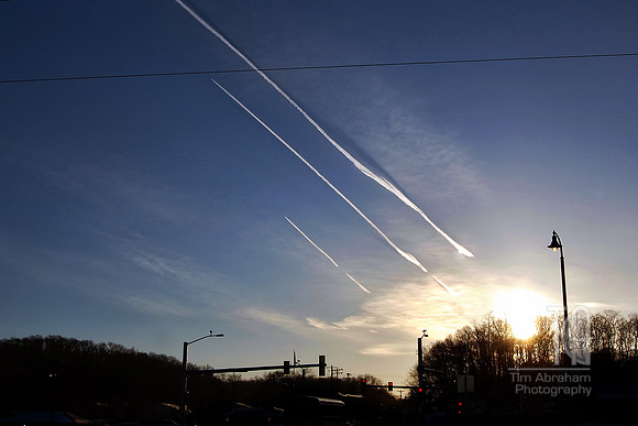 Day 21. Apparently we're on a morning flight path. . . or AT&T is filming a "how many bars" commercial