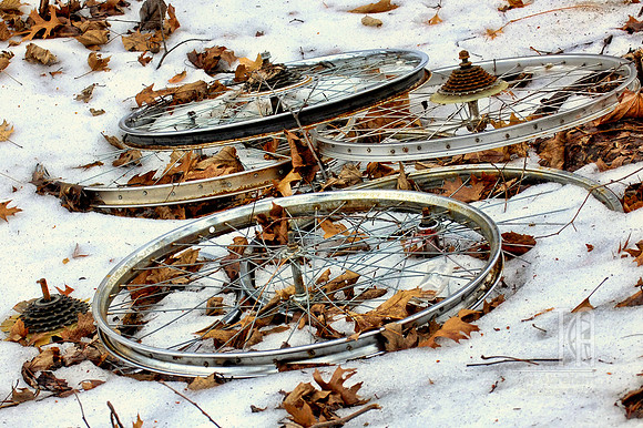 Day 26.  I think I've solved the missing bike case, detective...