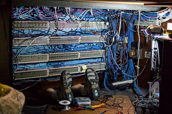 Day 140. Has anyone seen Bill, our engineer? He was just working under the I-94 studio's board....