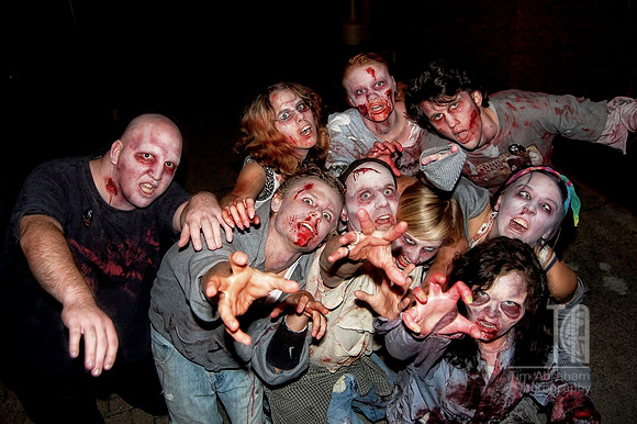 Day 200.  ZOMBIES!!!!  Now where did I put my survival manual?