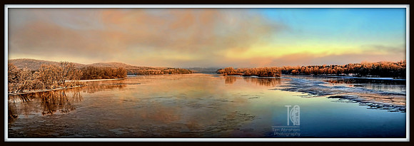 Day 340. Sunrise on the Chippewa.