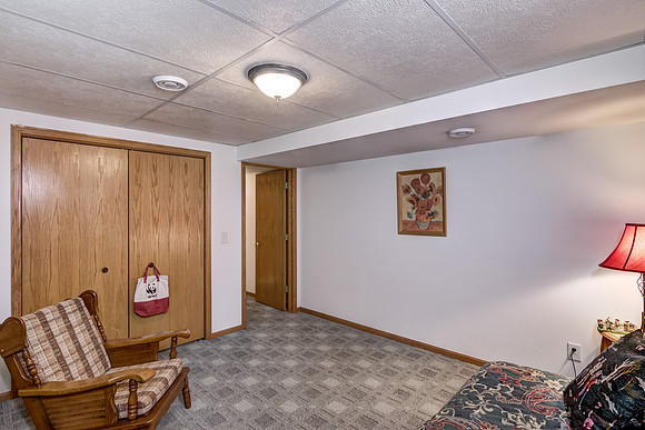12 - Lower Level Bedroom - 1-2