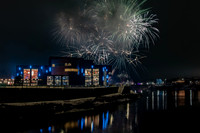 Clearwater Winter Fireworks and the Pablo 2018 a