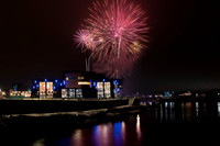 Clearwater Winter Fireworks and the Pablo 2018 d