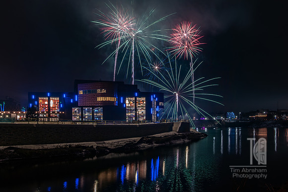 Clearwater Winter Fireworks and the Pablo 2018 e