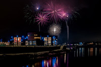 Clearwater Winter Fireworks and the Pablo 2018 f