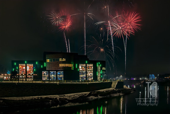 Clearwater Winter Fireworks and the Pablo 2018 c
