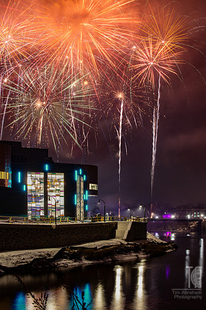 Clearwater Winter Fireworks and the Pablo 2018