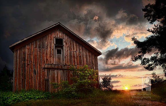Photo-a-Day. Day 107. Stormy Sunset... (June 2012)