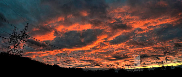 Photo-a-Day. Day 223. Some sunsets are just five minute gifts...like last night's. (October 2012)