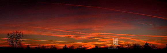 Photo-a-Day. Day 251. November Sunsets are almost as good as September leaves..... (November 2012)