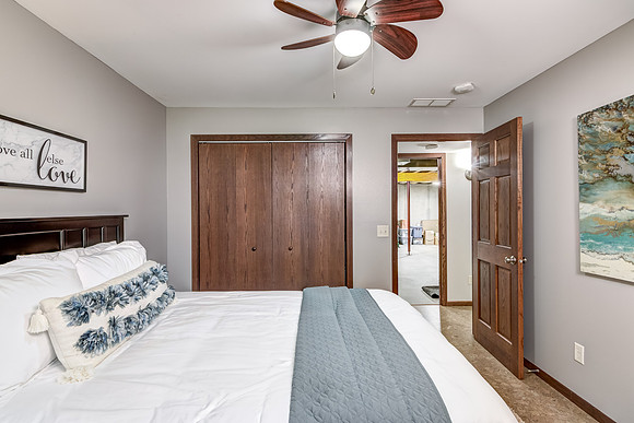 12 - Lower Level Bedroom - 1-2